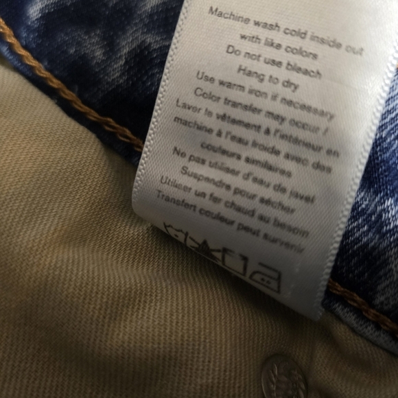 Rag & Bone DRE Low-Rise Boyfriend Raw Hem Acid Wash Blue Women Jeans Sz 27 - Picture 17 of 17